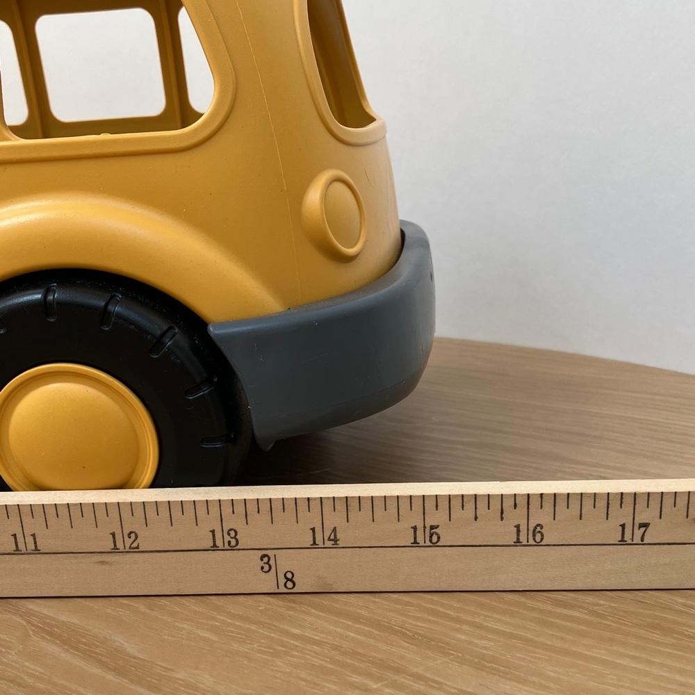 Green Toys Pull Along School Bus Wagon - Picture 4 of 7